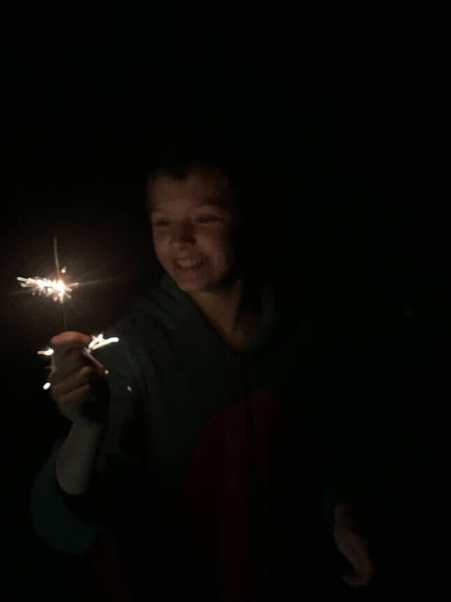 Happy New Year from all the Shefers. We are so grateful for our firs
